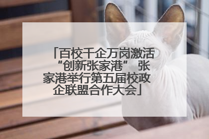 百校千企万岗激活“创新张家港” 张家港举行第五届校政企联盟合作大会