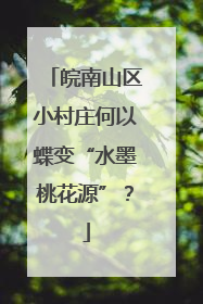 皖南山区小村庄何以蝶变“水墨桃花源”？