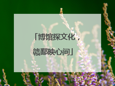 博馆探文化，赣鄱映心间