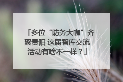 多位“防务大咖”齐聚贵阳 这届智库交流活动有啥不一样？