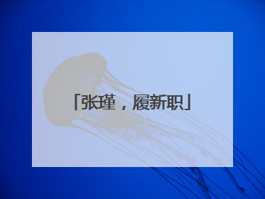 张瑾，履新职