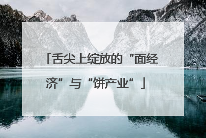 舌尖上绽放的“面经济”与“饼产业”