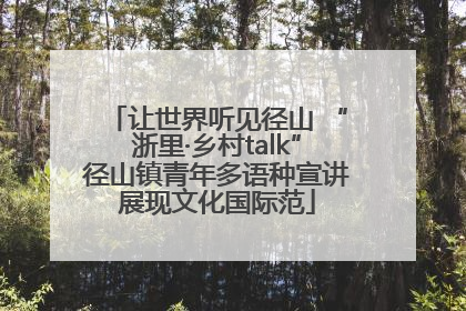 让世界听见径山 “浙里·乡村talk”径山镇青年多语种宣讲展现文化国际范