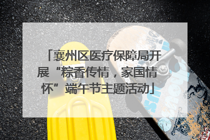 襄州区医疗保障局开展“粽香传情，家国情怀”端午节主题活动