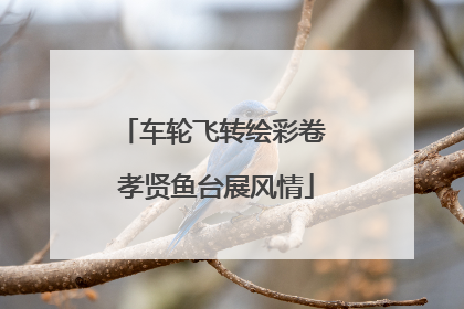车轮飞转绘彩卷 孝贤鱼台展风情