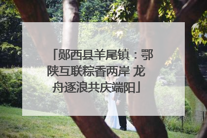 郧西县羊尾镇：鄂陕互联粽香两岸 龙舟逐浪共庆端阳