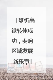 雄忻高铁转体成功，奏响区域发展新乐章