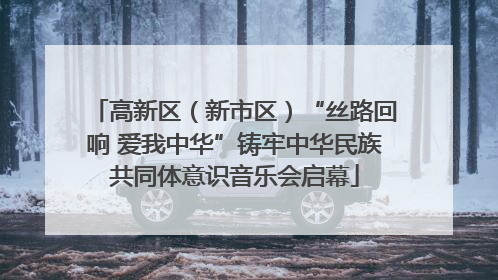 高新区（新市区）“丝路回响 爱我中华”铸牢中华民族共同体意识音乐会启幕