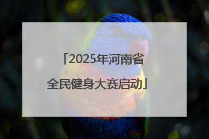 2025年河南省全民健身大赛启动