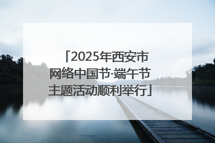 2025年西安市网络中国节·端午节主题活动顺利举行