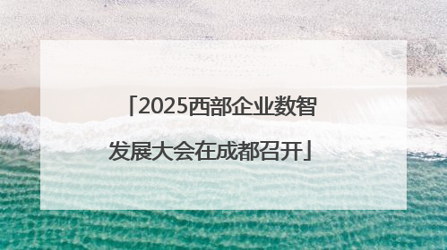2025西部企业数智发展大会在成都召开